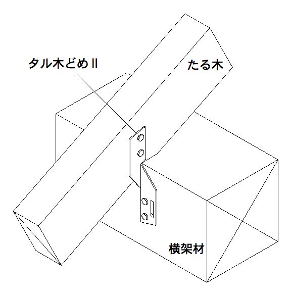 タル木どめⅡ | 製品紹介 | 住宅資材部門 | 株式会社タナカ